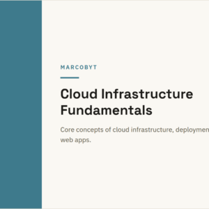 Cloud Infrastructure Fundamentals
